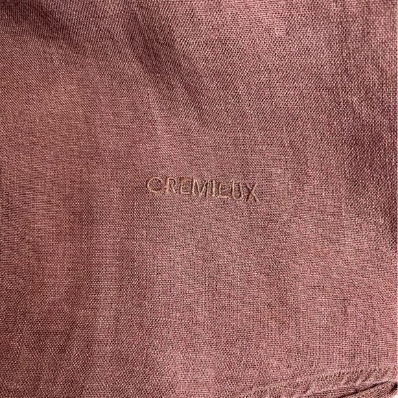 Daniel Cremieux Linen Brown Tailored Fit Button Down Short Sleeve Shirt Men 3X - Picture 6 of 12